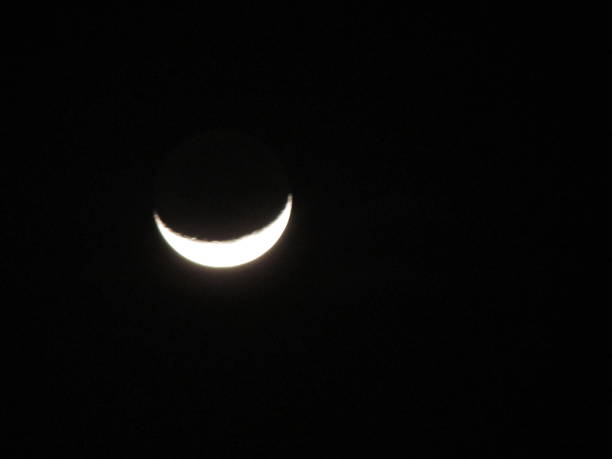 istock Waxing Crescent Moon Phase, February 9th,2019 1128501108
