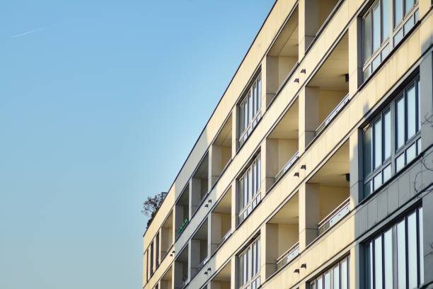 istock Facade of a modern apartment building 1128503478