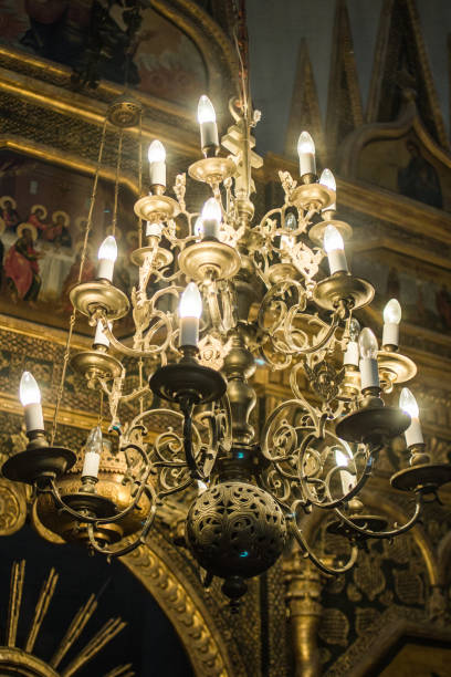 istock church chandelier in St. Basil's Cathedral in Moscow 1128503805