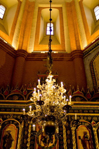 istock church chandelier in St. Basil's Cathedral in Moscow 1128503809