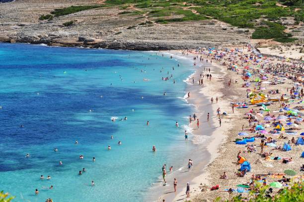 istock Cala mesquida on mallorca balearic island in Spain 1128509705