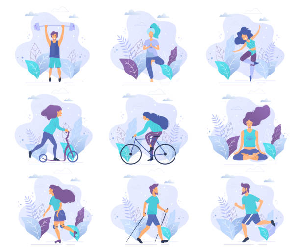 Flat vector illustration.