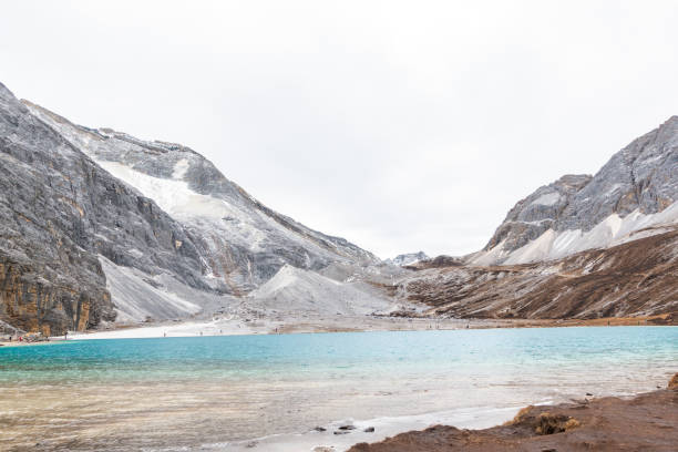 istock Milk lake, yading Nature Reserve, china 1128524247