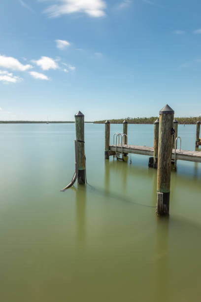 istock Long exposure of a boating jetty 1128536366