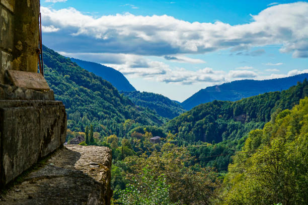 istock Mountain view. Abkhazia. Georgia. 1128541821