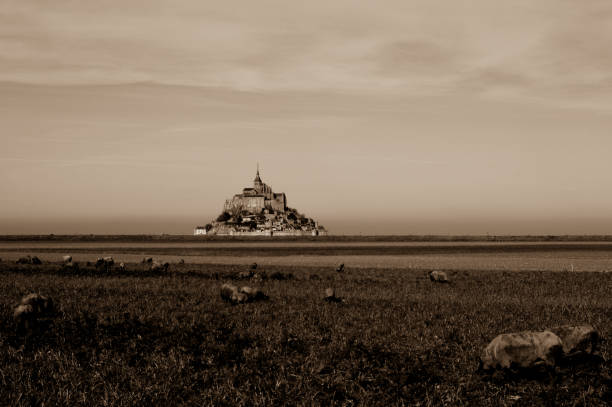istock Le Mont Saint Michel in Normandy, France 1128546718