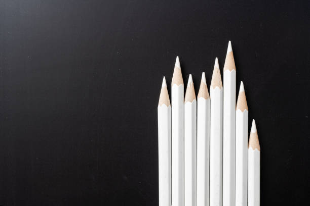 istock color pencil with leadership, teamwork concept 1128547673