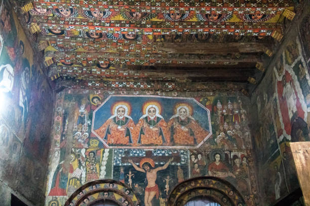 istock Ethiopia: Debre Berhan Selassie in Gondar 1128558241