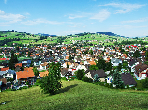 View of Appenzell, Switzerland