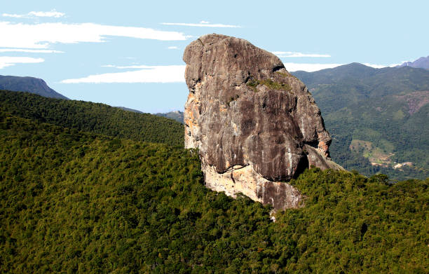 Mountain Range, Southeast of Brazil, Steep Rock, Mountain Forest, Itatiaia National Park, Trem da Serra da Mantiqueira, Passenger Train, Start in Passa Quatro, Nature and Mountain Landscape, Attraction