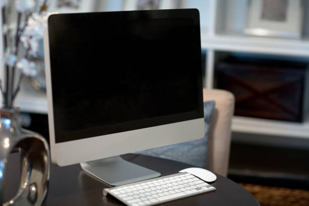 istock At home contemporary work station and organization concept. 1128583292
