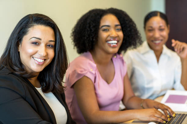 istock Diverse group of women at work 1128585495