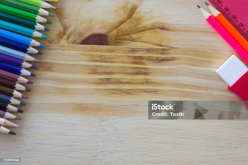 https://media.istockphoto.com/id/1128592566/photo/school-and-drawing-supplies-on-wooden-table-colored-pencils-eraser-pencil-and-ruler-with-copy.jpg?s=1024x1024&w=is&k=20&c=IA6kFNOFtywyldbRjPS5FJzAXtXeW5lFpCFo4HpkfCA=