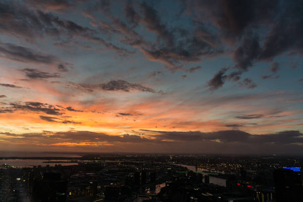 istock Amazing cityscape of Melbourne 1128601240
