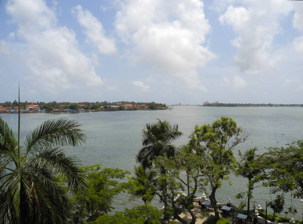 istock Bay in Kochi Kerala 1128612787