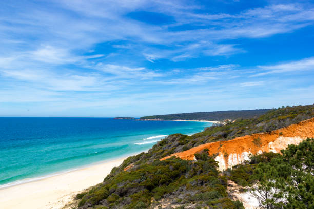 istock Pinnacles and Long Beach in the Sapphire Coast, NSW Australia 1128621772