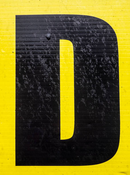 istock Written Wording in Distressed State Typography Found Letter D 1128622539