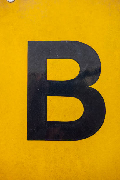 istock Written Wording in Distressed State Typography Found Letter B 1128622626