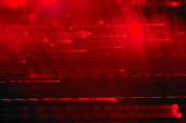 Abstract motion blur striped background (red)