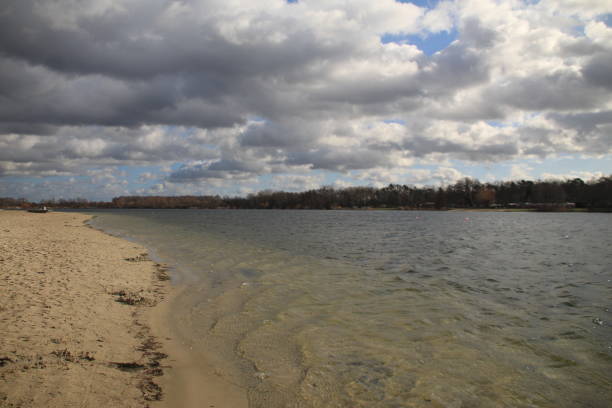 istock The begining of spring on the lake 1128631727
