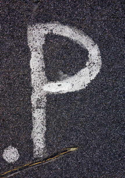 istock Written Wording in Distressed State Typography Found Letter P 1128631950
