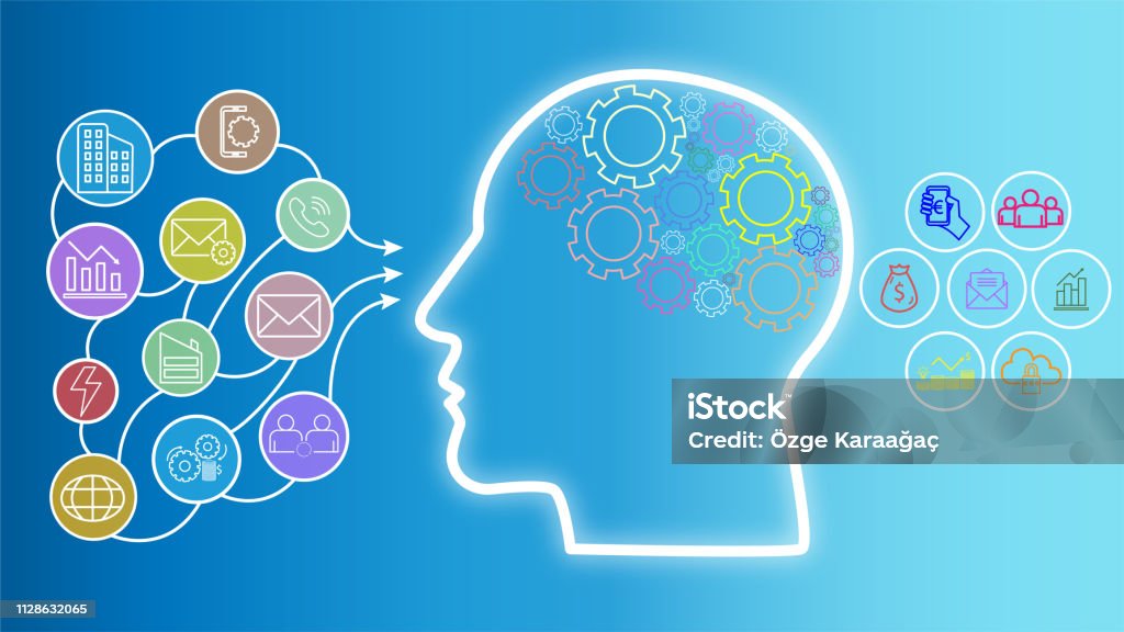 Problem Solving Display Brain Problem Solving Brain Stock Illustration - Download Image Now - Data ...