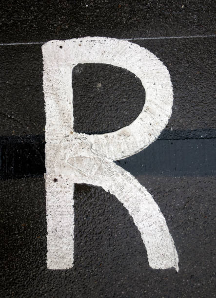 istock Written Wording in Distressed State Typography Found Letter R 1128633258