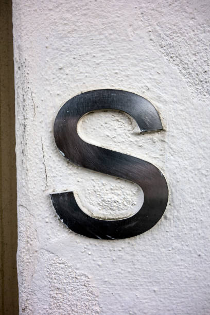 istock Written Wording in Distressed State Typography Found Letter S 1128633385