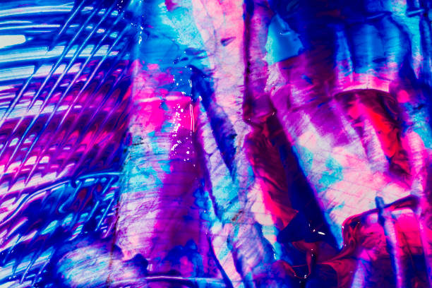 istock Abstract art colourful background. Hand-painted background.  - Image 1128634703