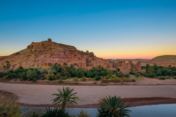istock Sunset behind Ait Benhaddou in Morocco 1128635844