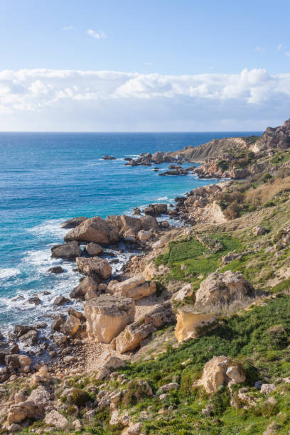 istock Malta sea. Beautiful winter island Malta view 1128635924