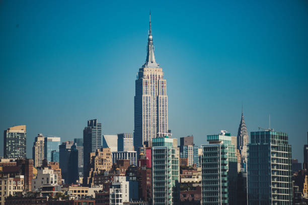 istock Empire State Building as Seen from Hudson River, New York City 1128639665