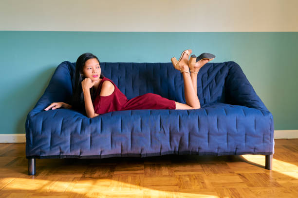 istock Beautiful woman posing 1128644905
