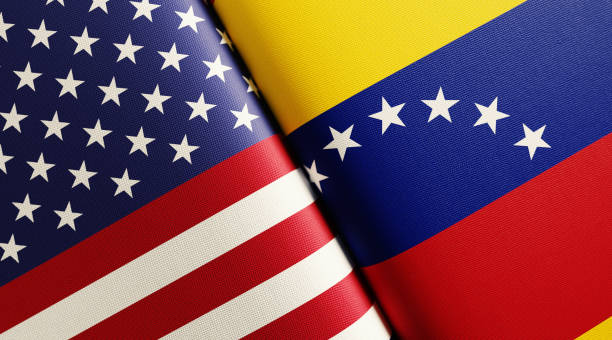 istock American And Venezuelan Flag Pair 1128654590