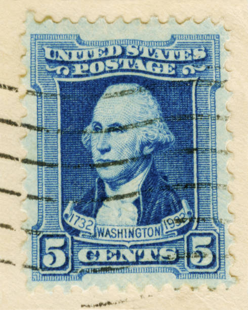 istock Vintage US Stamp , George Washington 1128658896