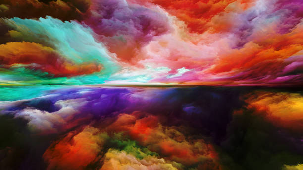 istock Illusion of Abstract Landscape 1128664985