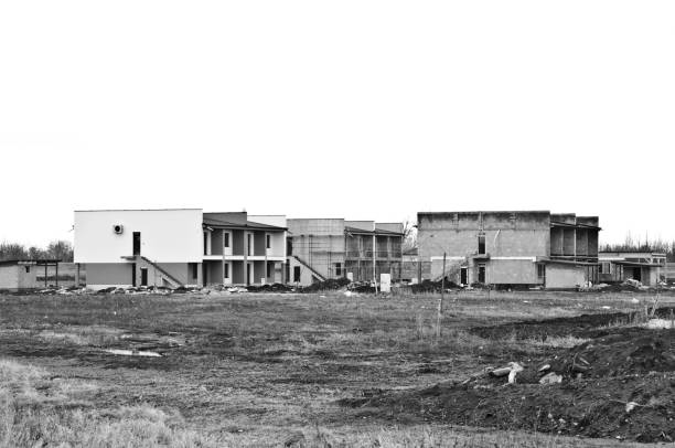 istock On-going construction site for modern upscale residential and business quarters 1128666087