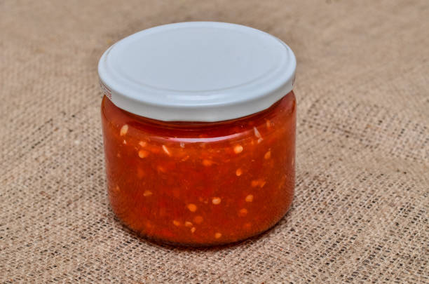 high res image of hot peppers