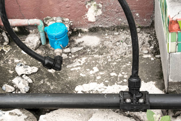 istock Water Meters with rubber tube 1128669924