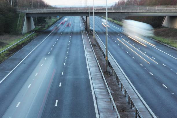 istock Vehicles travelling on a UK motorway 1128676554