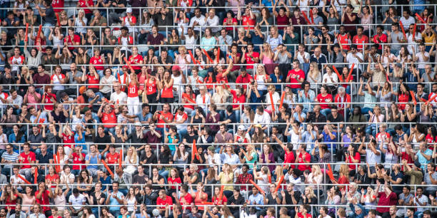 istock Sports funs on a stadium 1128678541