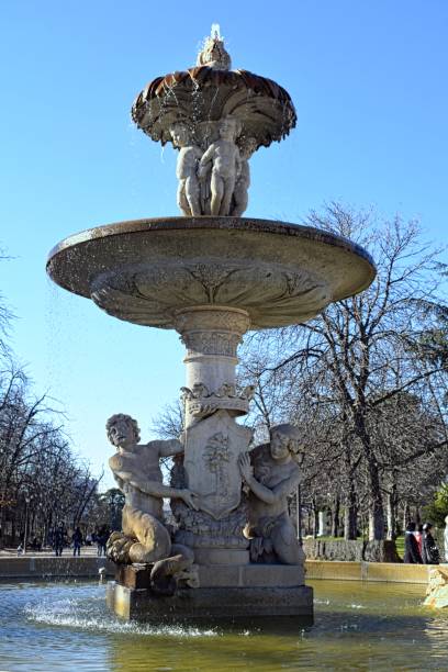 istock Retiro Park in Madrid 1128680469