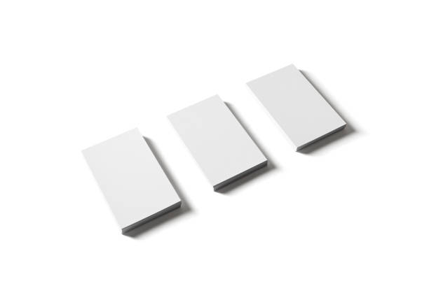 istock Isolated business cards 1128690541