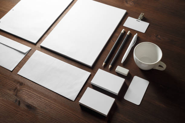 istock Branding stationery mock-up 1128690590