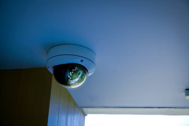 istock CCTV camera in hotel, office and school 1128698943