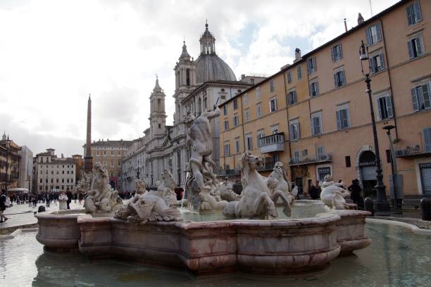 istock Navona place, Rome, Italy 1128698956