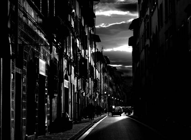 istock Florence Street at Twilight 1128702769