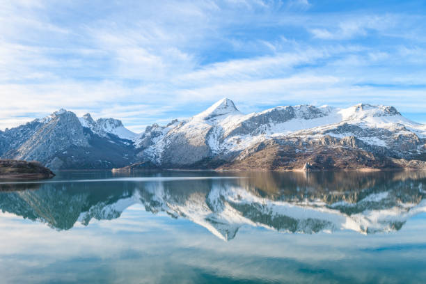 istock nature scenery at spanish reservoir 1128703761