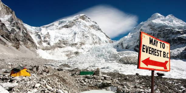 istock way to mount everest b.c., Nepal Himalayas mountains 1128706657