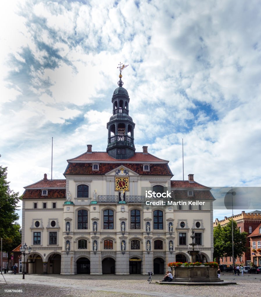 Town Hall in Lüneburg in Lower Saxony. Germany Lüneburg Stock Photo